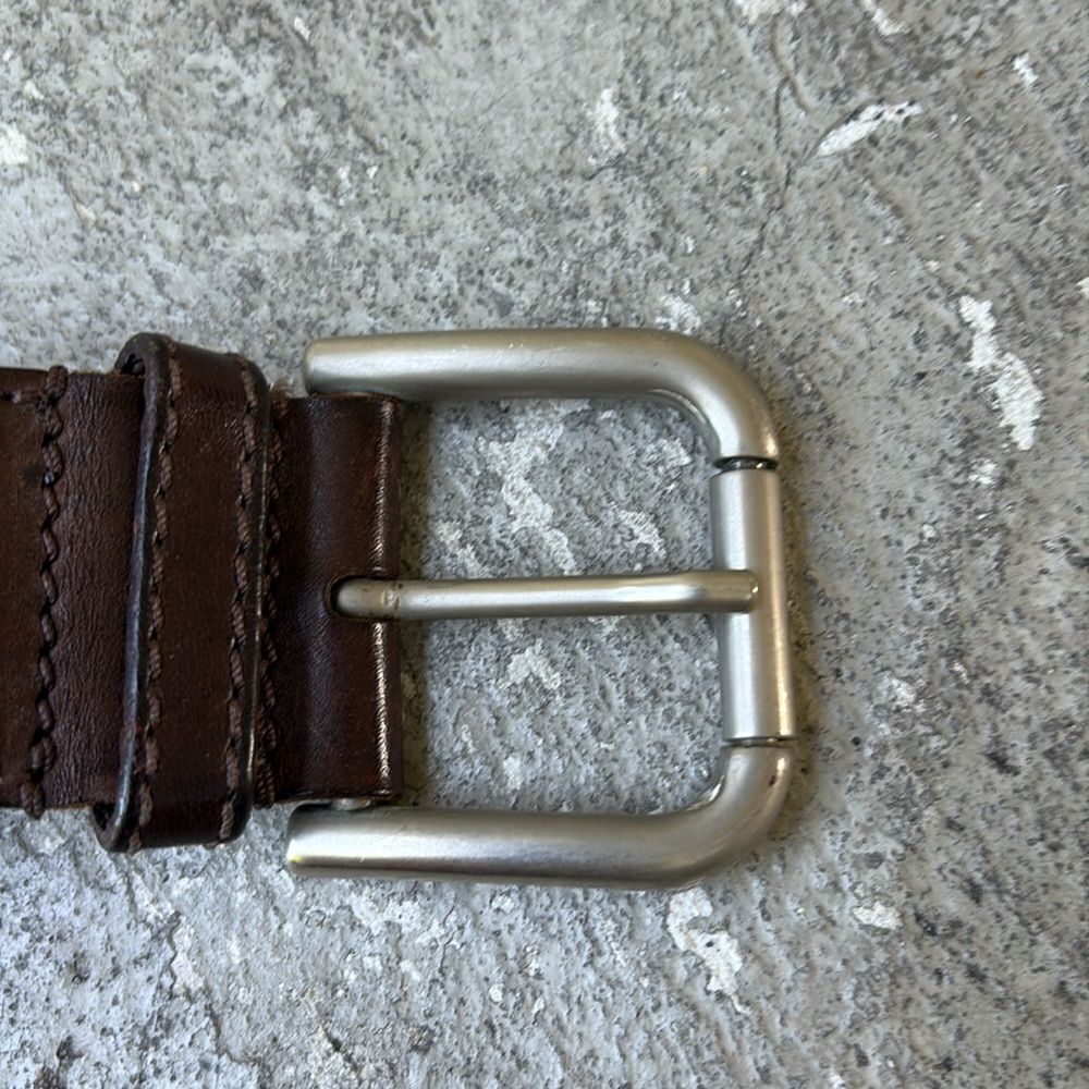 Dolce and Gabbana distressed red belt - Picture 5 of 9